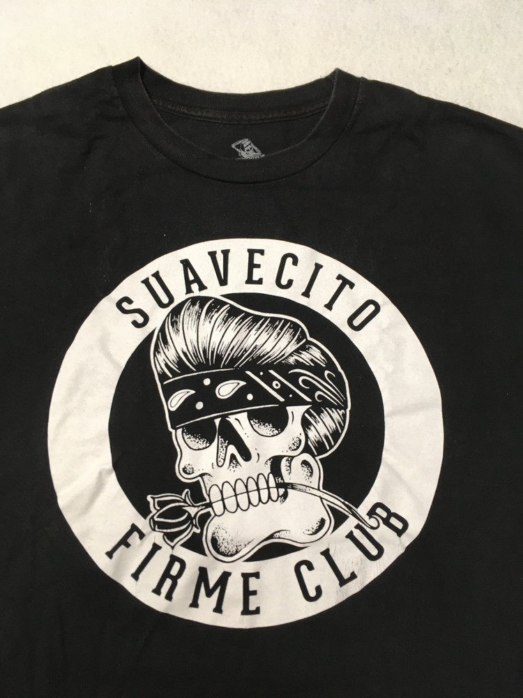 Suavecito FIRME VATO LOCO OG Black XXXL 3XL T SHIRT
