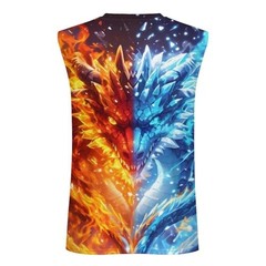 Printed Moisture Wicking 3D Tank Top