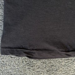True Religion Mens Black Cotton Horseshoe Logo Crew Neck T-Shirt Size Medium