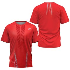 2025 summer new breathable sportswear Padel quick drying T-shirt outdoor men
