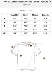 Men’s 100% Cotton Bronson Non Stock Mfg. Co. Classic Pocket T-Shirt Dark Gray L