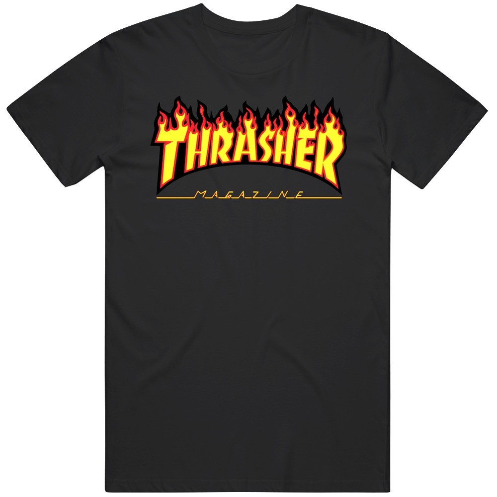 Thrasher Magazine – Awesome Flaming Unisex T Shirt