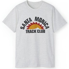 Retro Vintage 80s Santa Monica Track Club Unisex Tee S-5XL