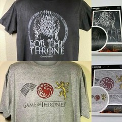 Game of Thrones T-Shirt – HBO Licensed NEW SEALED – Sizes XL, L, M T-shirt Black
