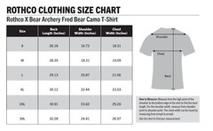 Rothco X Bear Archery Fred Bear Camo T-Shirt û Standard Fit Camouflage Shirt