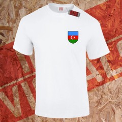 Azerbaijan Supporters T-Shirt Crest Day World Cup Baku Football 2022 Unisex