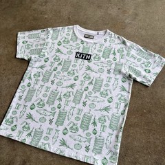 Kith x Sadelle’s All Over Tee Men’s XXL heavyweight