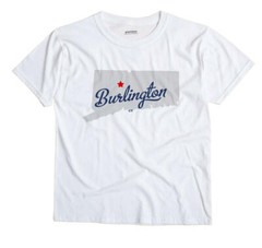 Burlington Connecticut CT Conn T-Shirt MAP