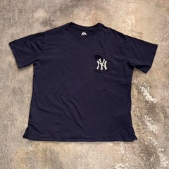 Blue MLB New York Yankees T Shirt. Majestic Size XL