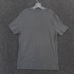 Unbound Merino Shirt Men’s Large Gray V-Neck 100% Merino Wool Lightweight