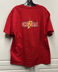 Graphitti Designs SHAZAM Black Adam Logo DC COMICS Red T Shirt – Extra Large XL
