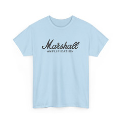 New Marshall Amplifie Logo Black/White/Grey/Navy and More T-Shirt Size S-5XL