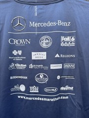 Mercedes Benz Half Marathon Race 2014 vintage T-shirt XL Birmingham AL