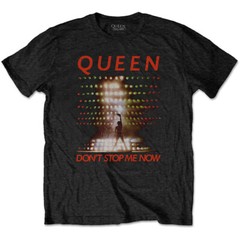 Queen-Freddie Mercury-Don’t Stop Me Now-Black T-shirt