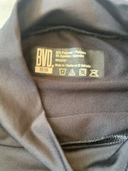 BVD Shirt Men’s Size Medium Black