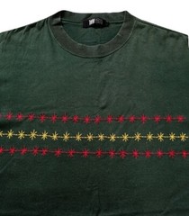 Vintage Issey Miyake Design Studio T Shirt Striped Star 90s