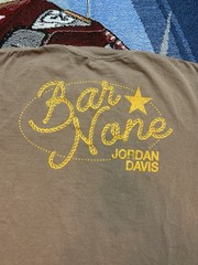 Jordan Davis Shirt Bar None Men Large Country Music Brown Official Merch