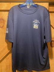 NYPD Detective Raymond Abear 3740 Polyester Workout Style Shirt Men’s Sz L
