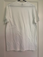 Gildan White Softstyle T Shirt – M