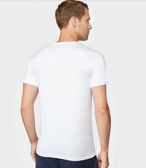32 Degrees Cool Men’s M White Short Sleeve Crew Neck T-Shirt Quick Dry e1745