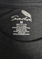 Lot of 3 – Sada Men’s Short Sleeve T-Shirt Black 100% Cotton Crew Neck Size M