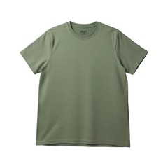 Common People Ottoman Texture Shirt Garment Dye Relaxed Fit Green L Ribbed Sleek
