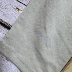 BYLT Basics Drop Cut Lux T-Shirt S/S Large Dry Sage Crewneck Casual Gym Mens NWT