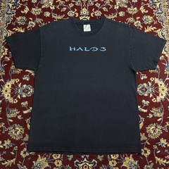 Vintage 2007 Halo 3 Xbox 360 Bungie Promo Video Game Tee T-shirt Y2k 2000s