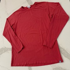 Peter Millar Crown Jersey Long Sleeve Crew Shirt Mens Medium LavaWash PimaCotton