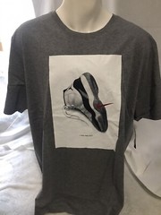 Air Jordan 11 Retro Concord T Shirt Gray 914459-091 Size(L,3XL,)