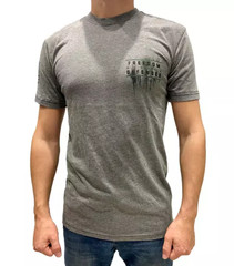 Affliction Men’s “Brave Freedom” short sleeve crew neck grey T-shirt NWT