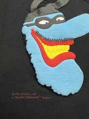 Vintage 1999 The Beatles Yellow Submarine Blue Meanie Graphic Shirt Size X-Large