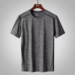 Men Big & Tall T-Shirt 6XL 7XL 8XL Casual Short Sleeve Polyester Stretch