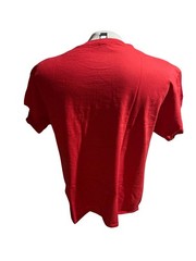 Fireball Whiskey Red T-Shirt Large Gildan Heavy Cotton Promo Bar Liquor Tee