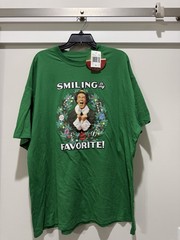 Elf “Smiling Is My Favorite” Green T-Shirt Men’s XXL NWT
