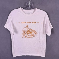 Zach Bryan Burn Burn Burn Tour T-Shirt Mens Medium Concert Merch World 2023