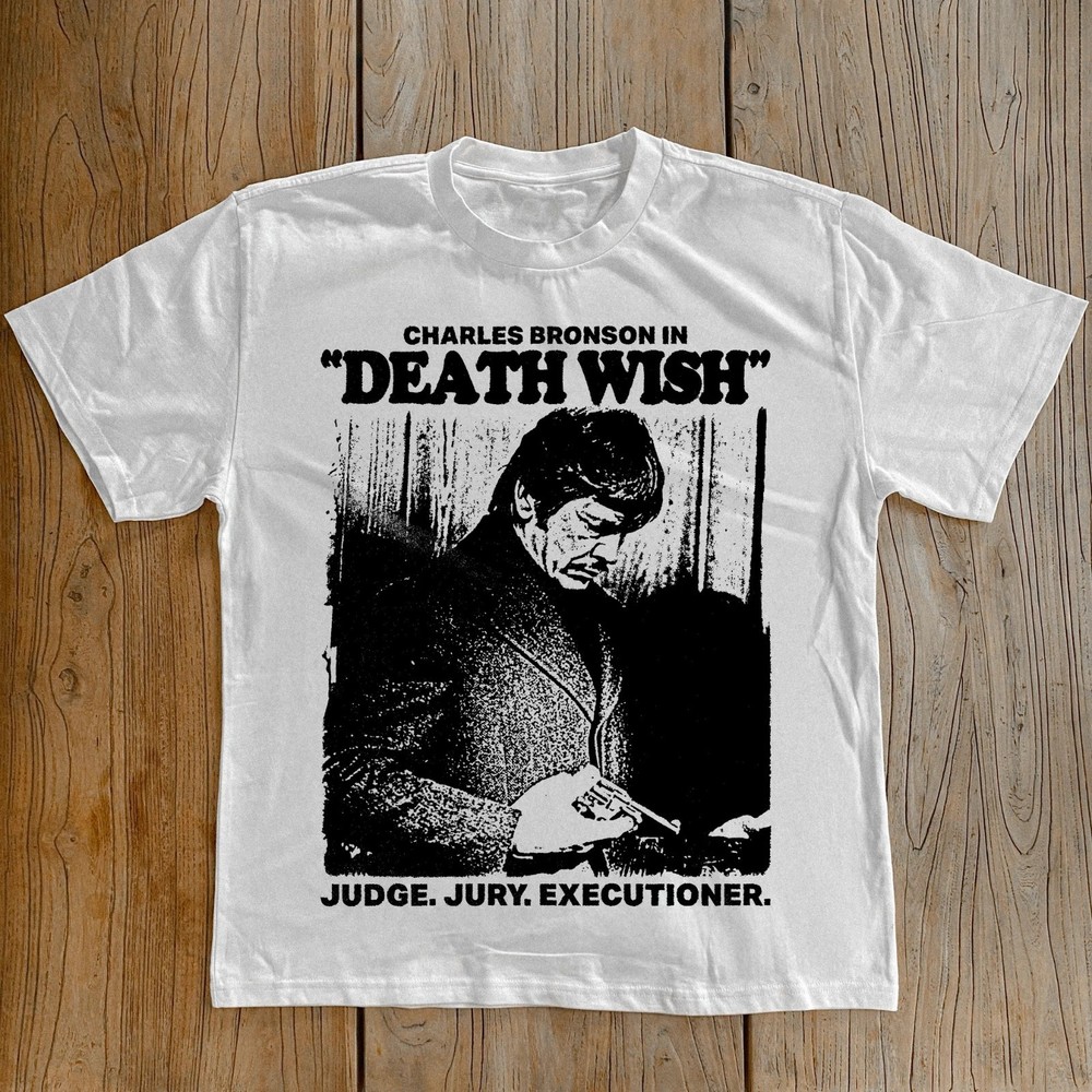 Charles Bronson ‘Death Wish’ GRAPHIC UNISEX T-SHIRT S-5XL