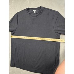 Calvin Klein Refined Knit T-Shirt Mens 2XL Black Short Sleeve Crew Neck