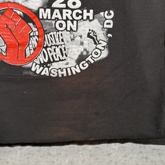 A1 The Commitment March BLM Knee Of Our Necks T Shir Adult XL Black Mens