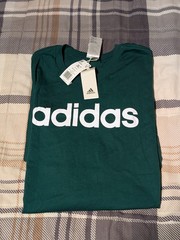 TOP QUALITY ADIDAS COLLEGIATE GREEN SHIRT 3XLT NWT NO RETURNS WRONG SIZE/COLOR