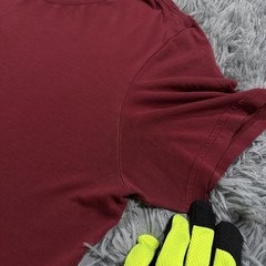 Mack Weldon Adult Shirt Large Red Daily Wear Pima Cotton Pullover Tee Mens