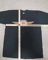 Harley Davidson Black XL T-shirt Las Vegas, Nevada on Genuine H-D Label in EUC