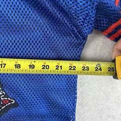HBCU Pepsi Challenge Football Jersey Blue Size M Cropped Mesh Fabric Graphic