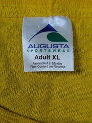 Vintage Hulkamania Shirt Mens XL Yellow Red Sleeveless Augusta WWE Hulk Hogan