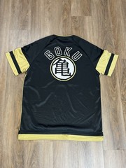 BoxLunch Exclusive Dragon Ball Z FLY NIMBUS Goku Soccer Jersey Size Medium