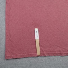 Lucky Brand Shirt Mens Size M Red Washed Casual Henley Long Sleeve Cotton