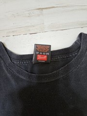 Harley Davidson Old english T-shirt World Famous Sz Large Biker Victoria Texas
