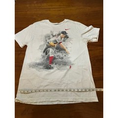 Nike Washington Nationals Stephen Strasburg Graphic T-Shirt White Mens Large