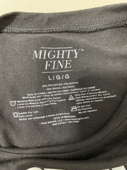 Mighty Fine Just One More Episode Graphic Tee Size L Crewneck Short Sleeve Black