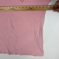 Travis Mathew Shirt Mens XL Pink California Design Double Sided Graphic Tee